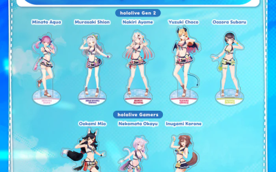 ReRun: 3D Acrylic Stand Summer Splash Party Ver.