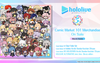 hololive Comic Market 101 Goods