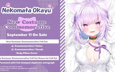 Nekomata Okayu New Costume Commemorative Goods