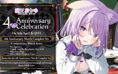 Nekomata Okayu 4th Anniversary Celebrations