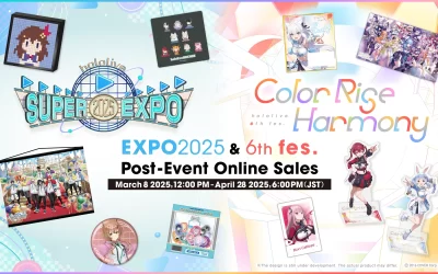 hololive SUPER EXPO 2025 & hololive 6th fes Merchandise